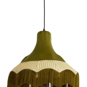 Light & Living hanglamp MIZIA - groen - Ø50x44.5cm