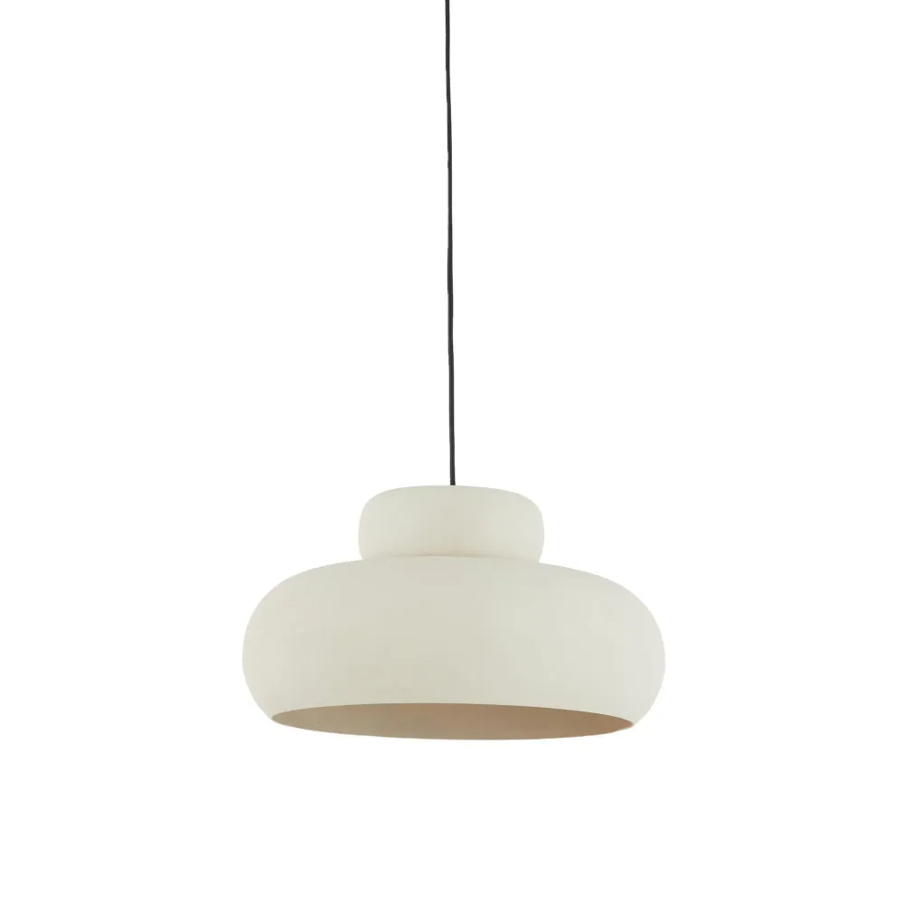 Light & Living hanglamp Neiva - wit - Ø39cm