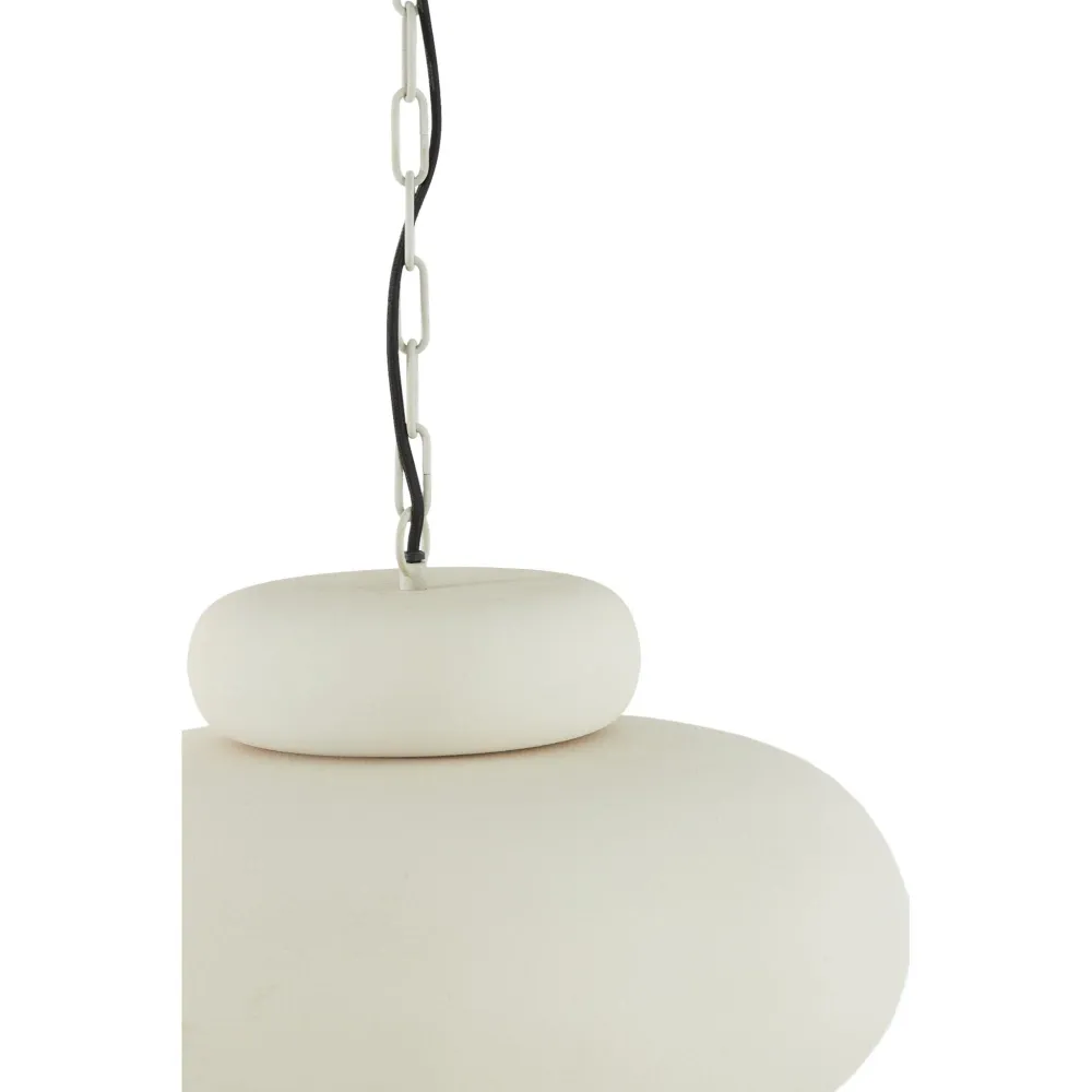 Light & Living hanglamp Neiva - wit - Ø46cm