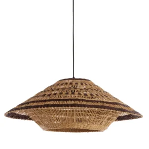 Light & Living hanglamp OWANA - bruin - Ø80x30cm