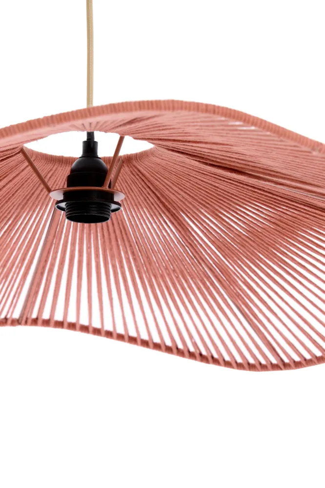 Light & Living hanglamp RAFA - oranje - Ø70x15cm