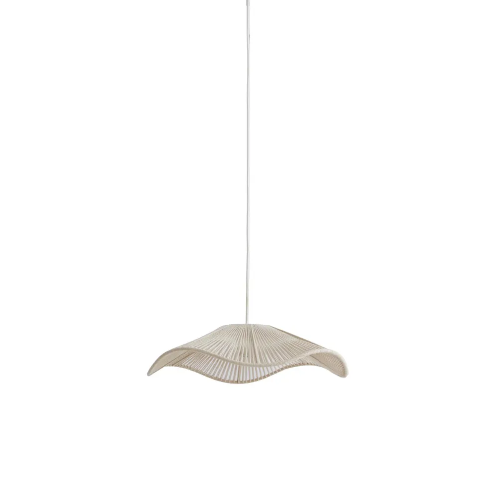 Light & Living hanglamp Rafa - wit - Ø50cm