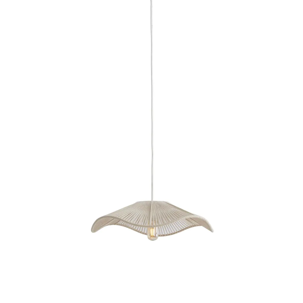 Light & Living hanglamp Rafa - wit - Ø50cm