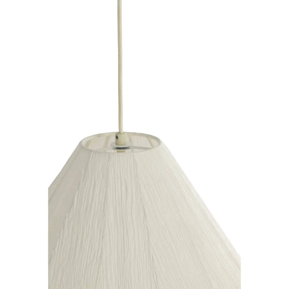 Light & Living hanglamp Sarella - wit - Ø35cm