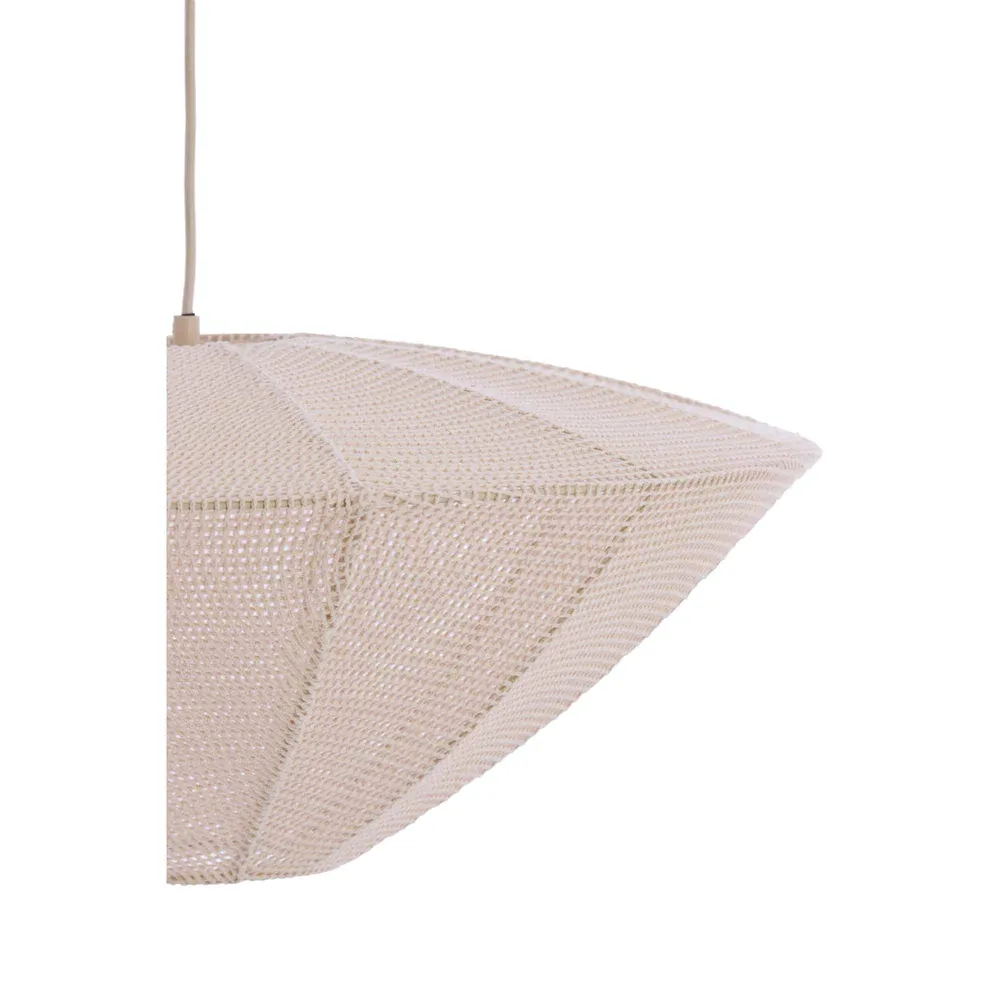 Light & Living hanglamp Satilla - wit - Ø60cm