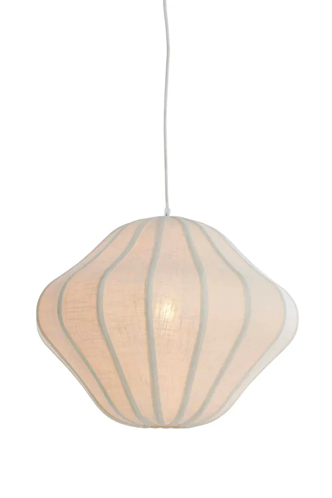 Light & Living hanglamp Sukau - wit - Ø50cm
