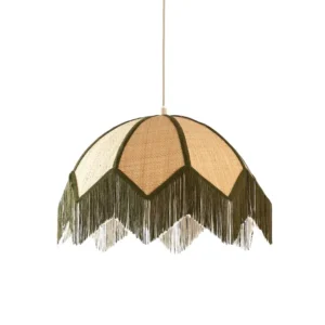 Light & Living hanglamp SULINA - groen - Ø45x32.5cm