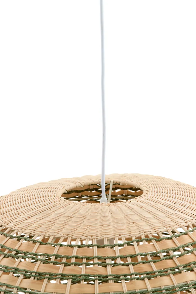 Light & Living hanglamp TAWELA - groen - Ø50x24cm