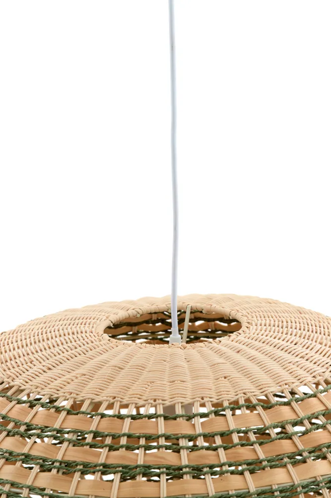 Light & Living hanglamp TAWELA - groen - Ø59.5x28cm
