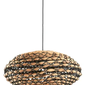 Light & Living hanglamp TRIPOLI - zwart - Ø50x23.5cm