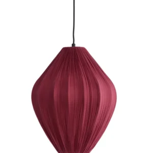 Light & Living hanglamp VERITA - rood - Ø36x44cm
