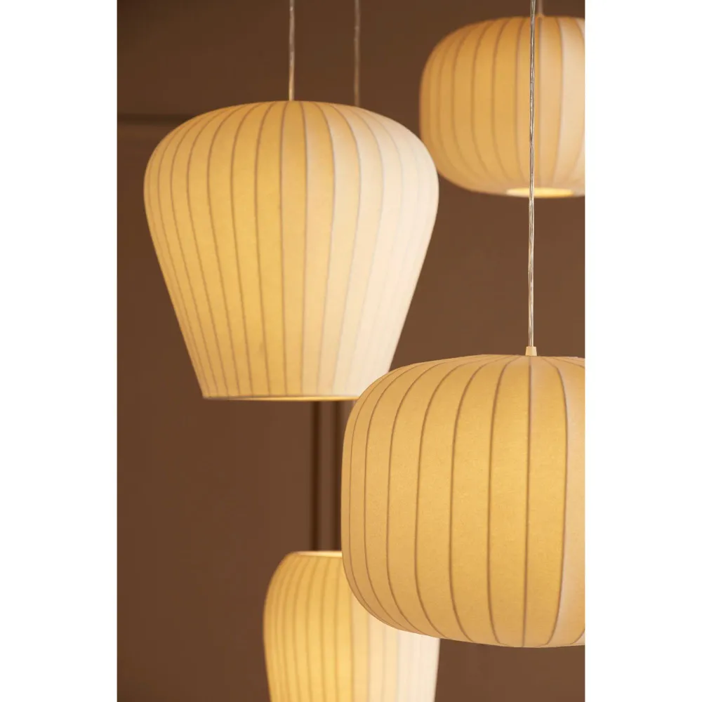 Light & Living hanglamp Xela - wit - Ø37.5cm