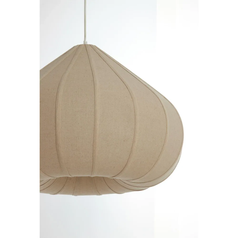 Light & Living hanglamp Zubeda - naturel - Ø50cm