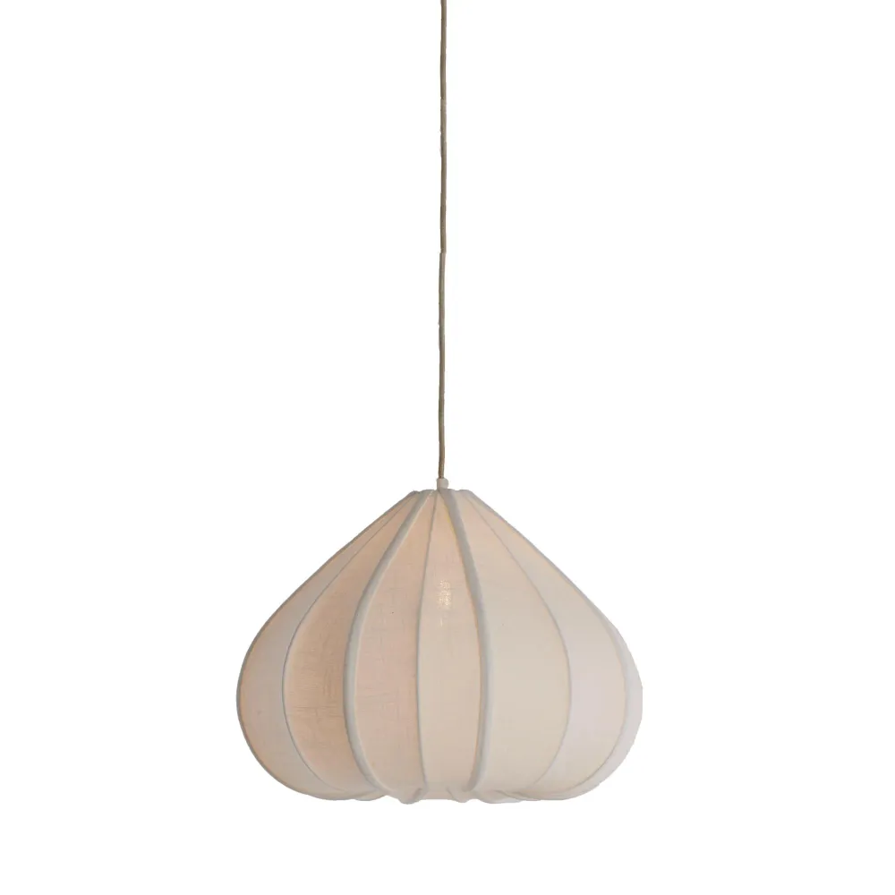 Light & Living hanglamp Zubeda - wit - Ø49cm