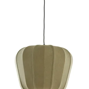 Light & Living hanglamp ZUBEDO - groen - Ø49.5x38cm