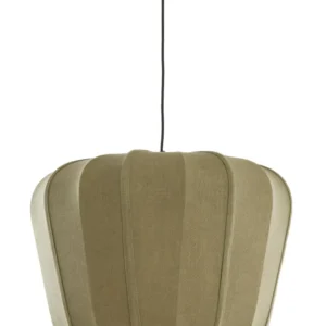 Light & Living hanglamp ZUBEDO - groen - Ø60x45cm