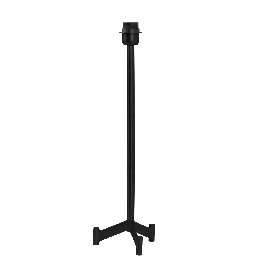 Light & Living lampvoet Dennis - zwart - 15.5x15.5x50cm