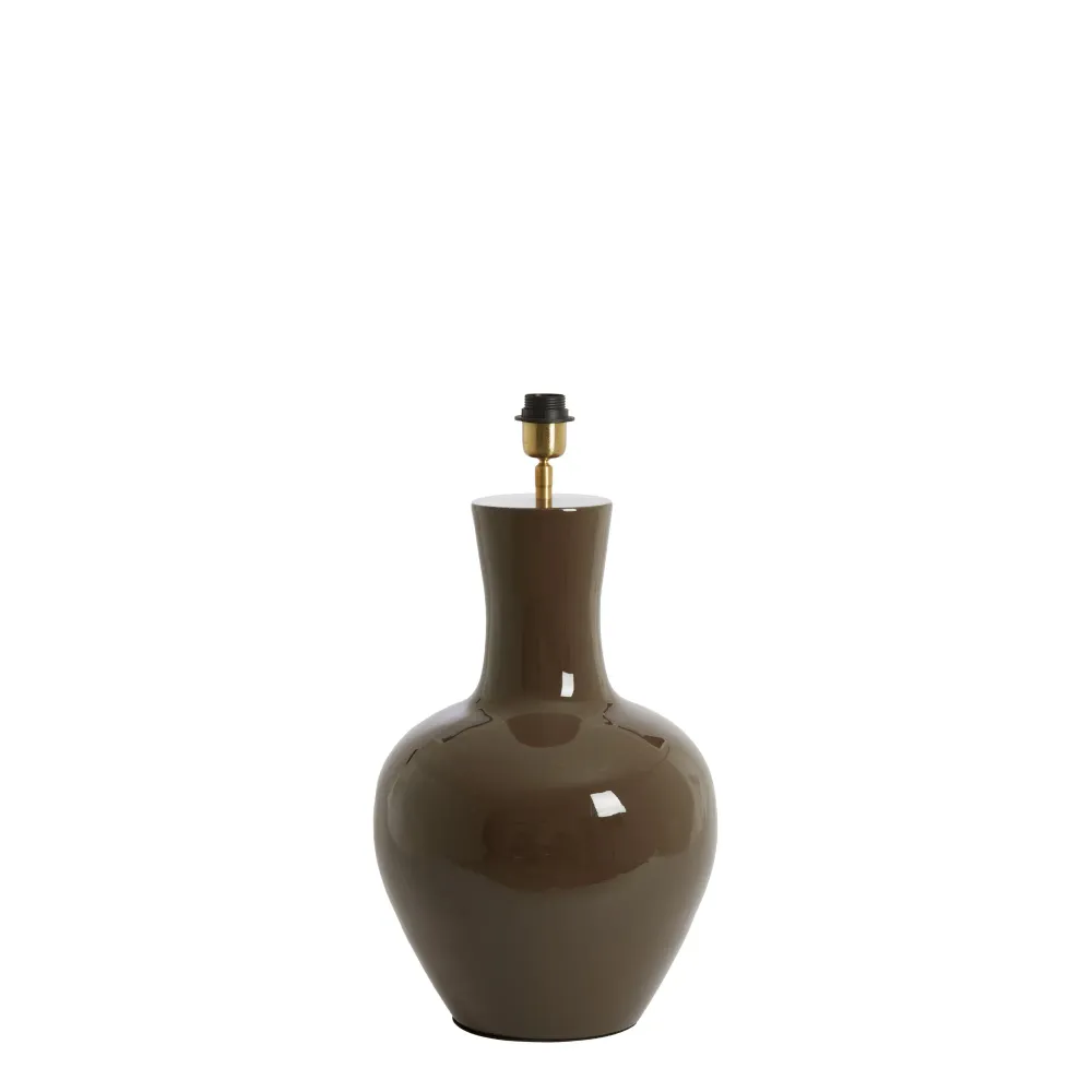 Light & Living lampvoet Nana - bruin - Ø33cm