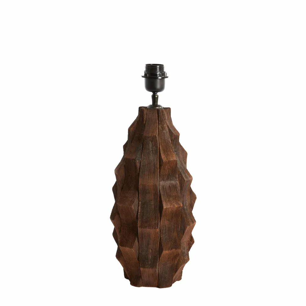 Light & Living lampvoet Takabe - bruin - Ø20cm
