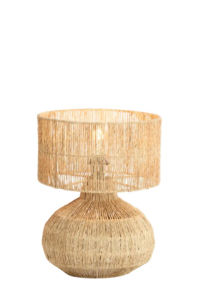 Light & Living tafellamp AROVA - bruin - Ø30x40cm