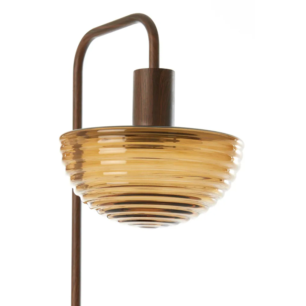 Light & Living tafellamp Baylie - bruin - 30x20x61cm