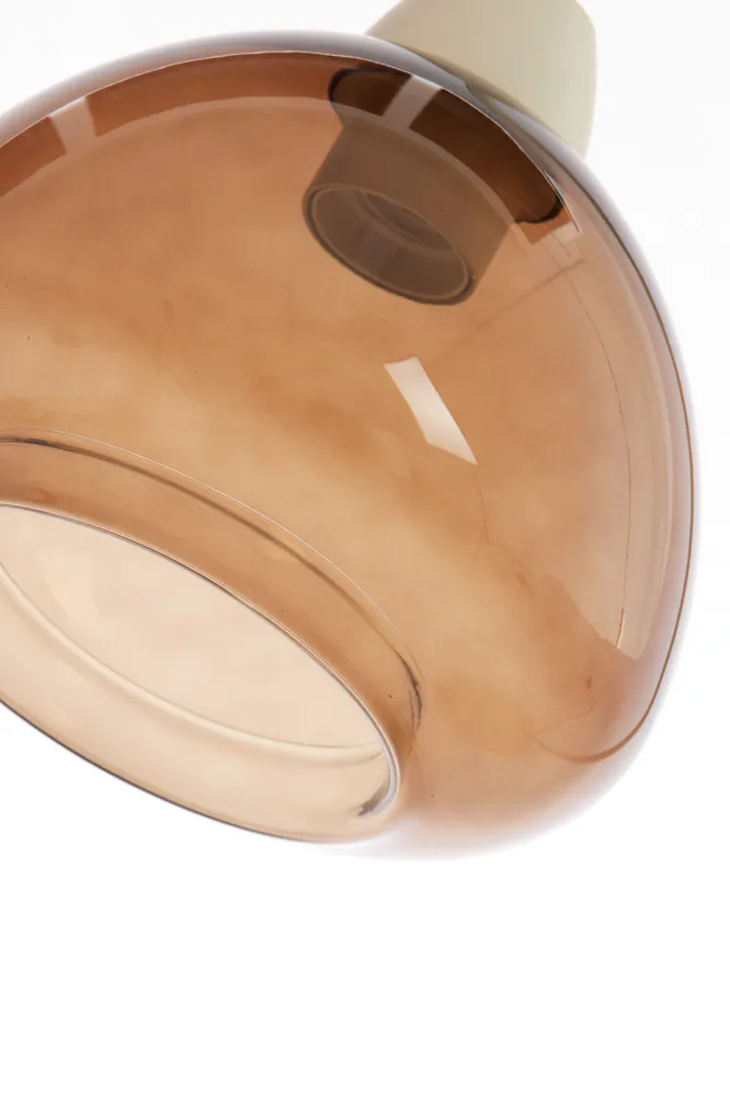 Light & Living tafellamp BISHO - bruin - 31.5x20x61cm