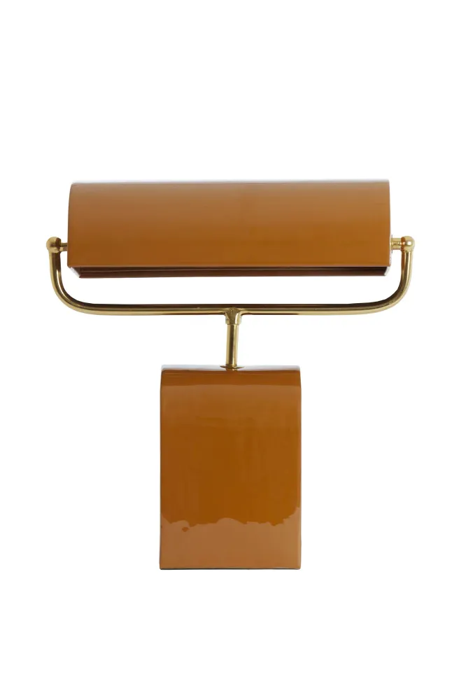 Light & Living tafellamp CARDONA - bruin - 35x15.5x38cm