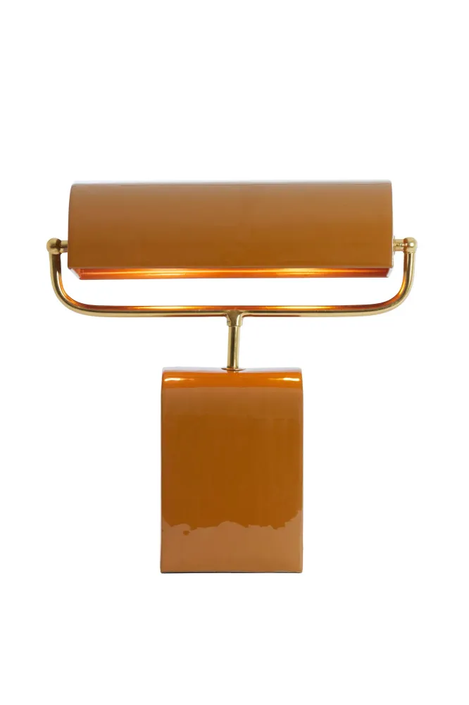 Light & Living tafellamp CARDONA - bruin - 35x15.5x38cm