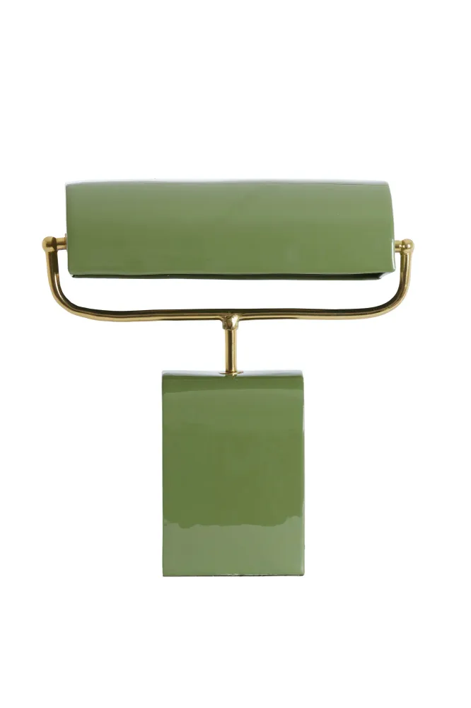 Light & Living tafellamp CARDONA - groen - 35x15.5x38cm