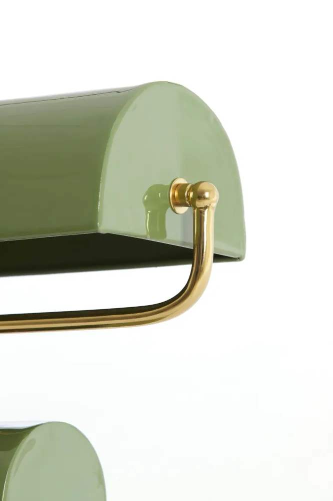 Light & Living tafellamp CARDONA - groen - 35x15.5x38cm