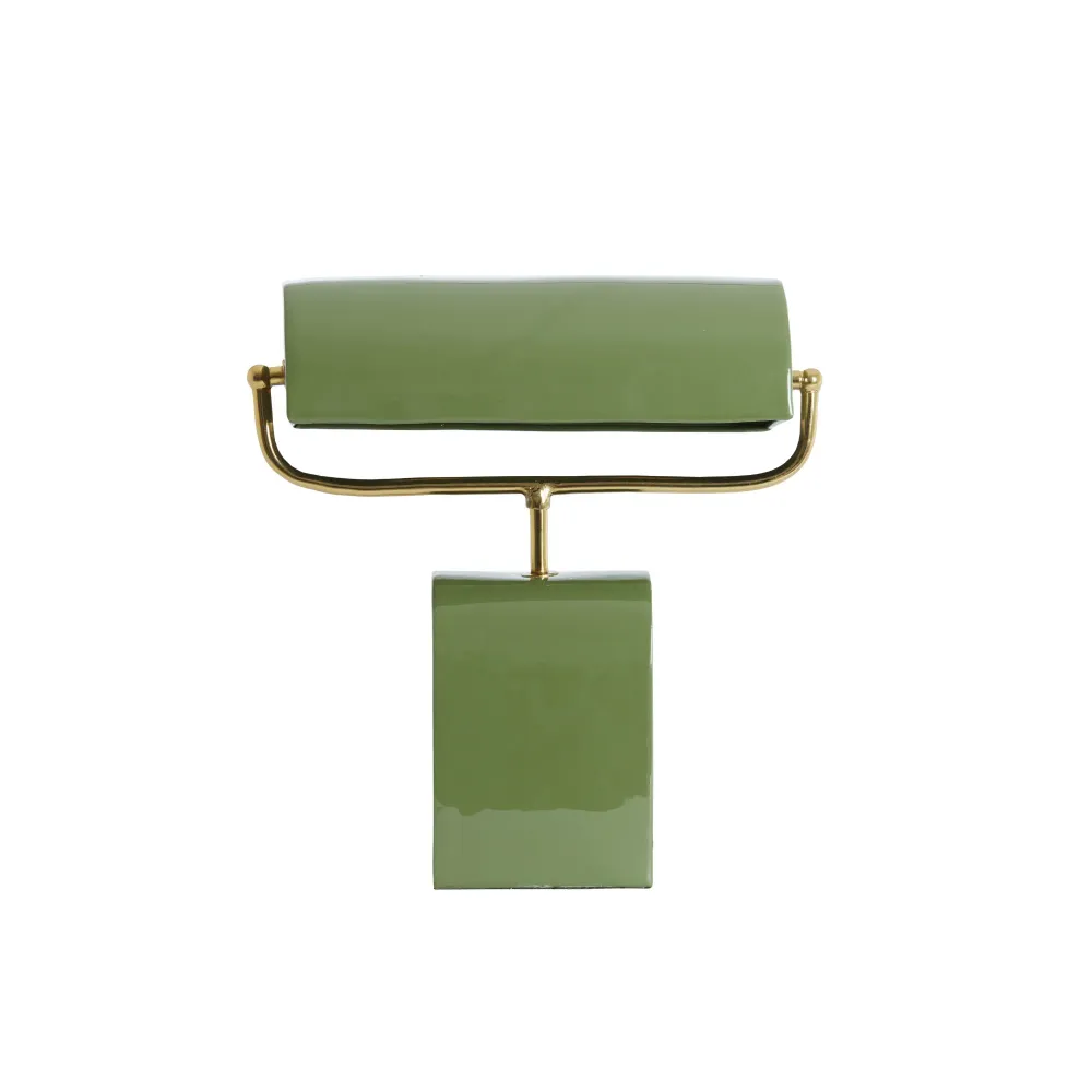 Light & Living tafellamp Cardona - groen - 35x15.5x38cm