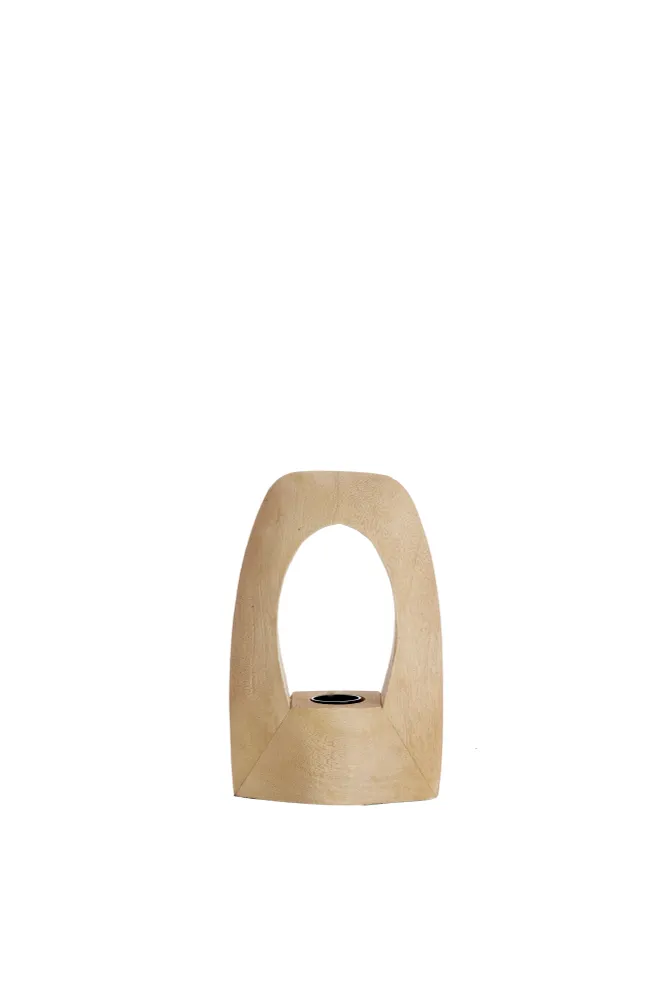 Light & Living tafellamp CARINI - bruin - 17x8x25cm