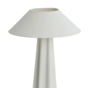 Light & Living tafellamp CUKAI - wit - Ø38x49cm