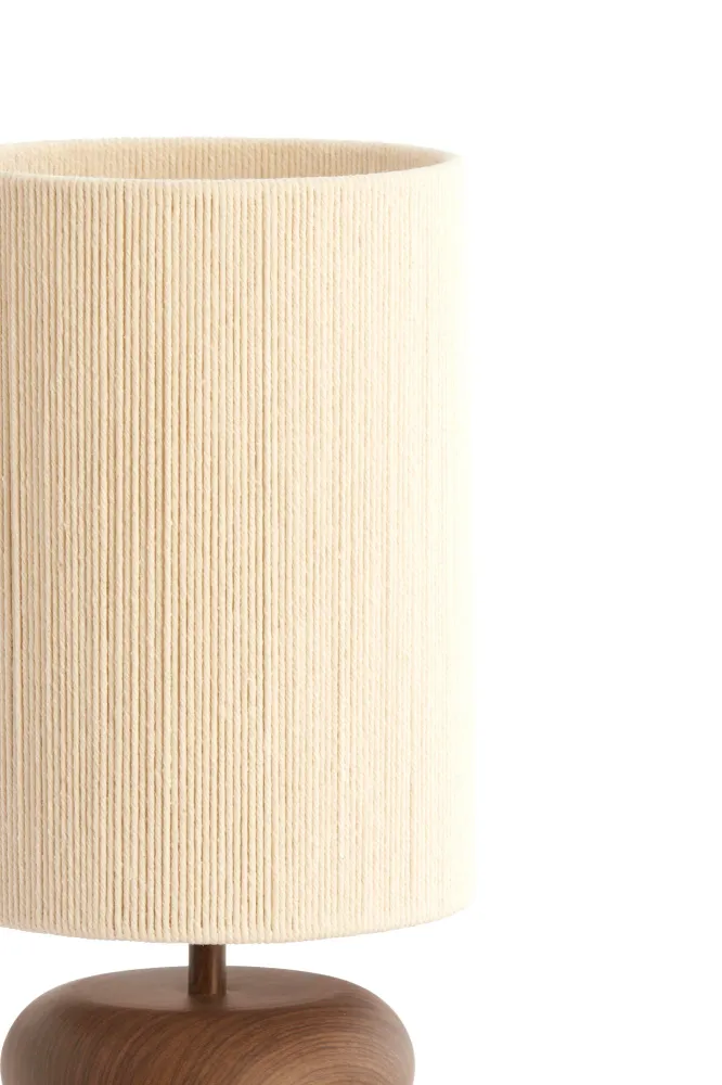 Light & Living tafellamp DANIALO - bruin - Ø22x50.5cm