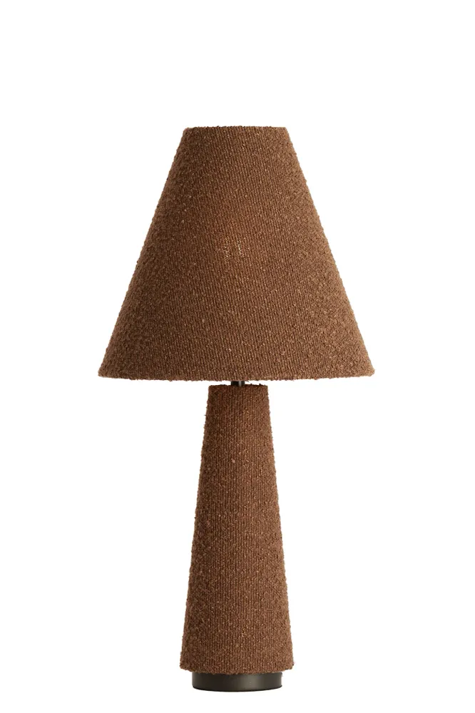 Light & Living tafellamp DEVIA - bruin - Ø30x61cm