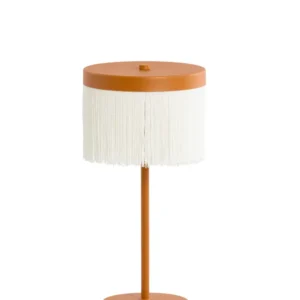 Light & Living tafellamp DINY - oranje - Ø17x35cm