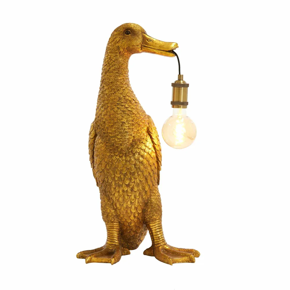 Light & Living tafellamp Duck - brons - 32x31x65cm