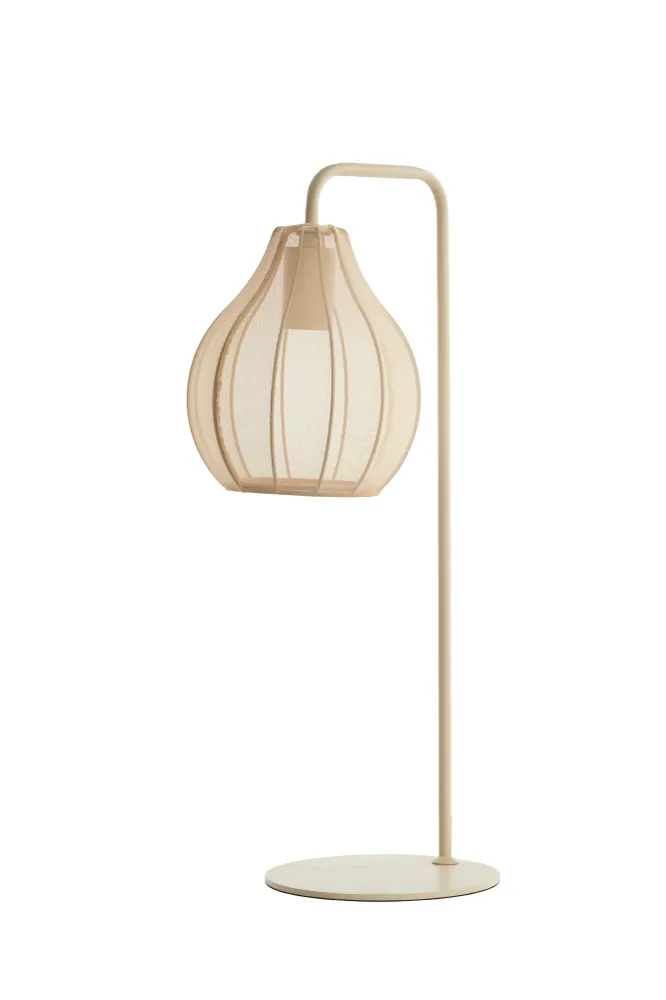 Light & Living tafellamp ELATI - bruin - Ø20x60.5cm
