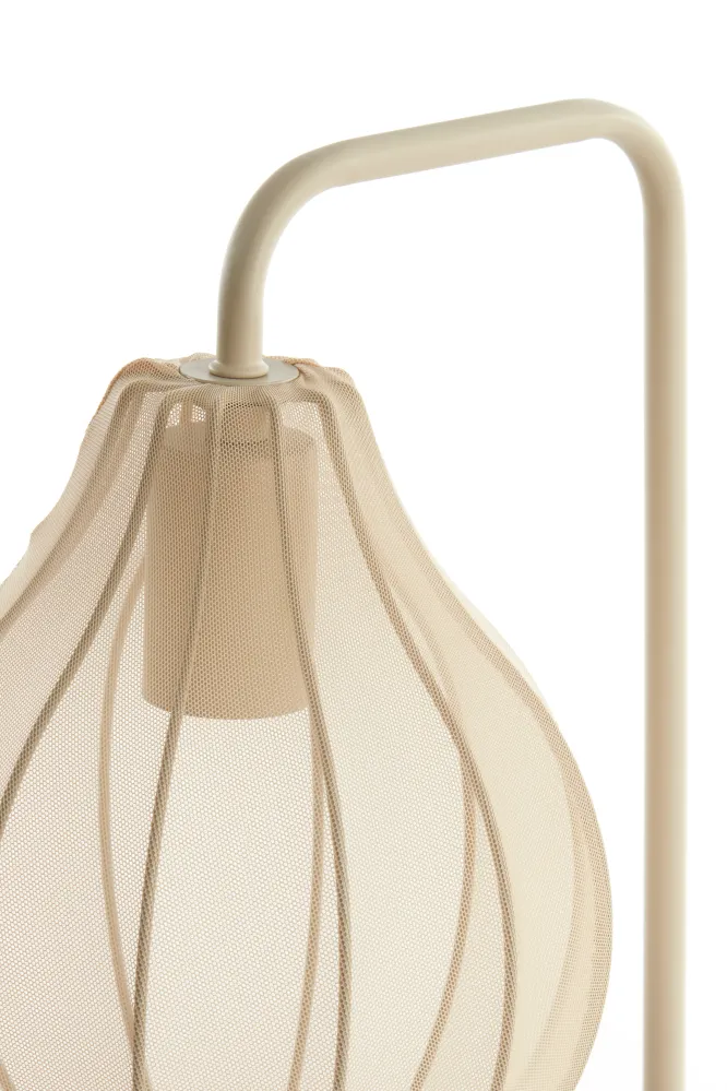 Light & Living tafellamp ELATI - bruin - Ø20x60.5cm