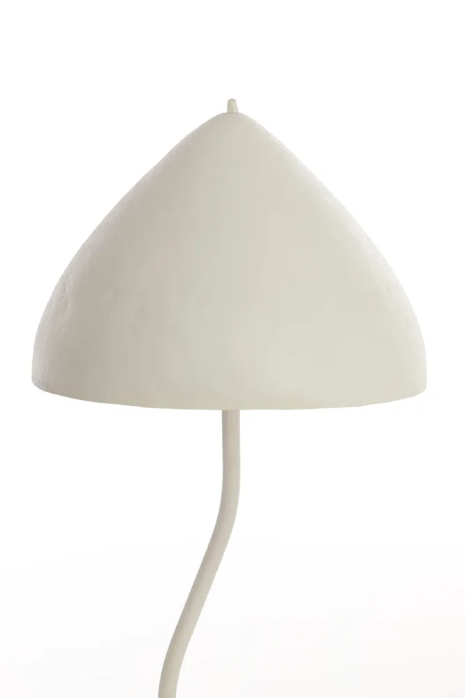 Light & Living tafellamp ELIMO - wit - Ø25x67cm