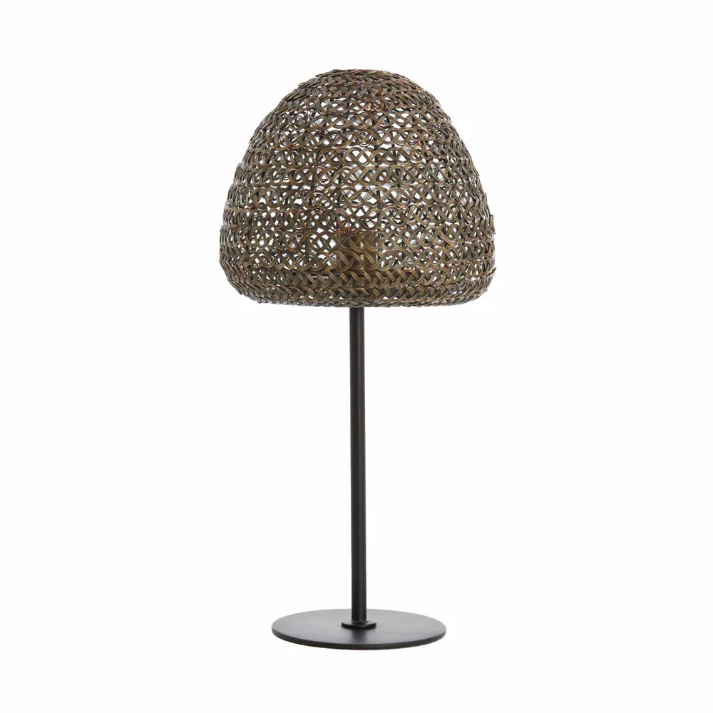 Light & Living tafellamp Finou - brons - Ø28cm