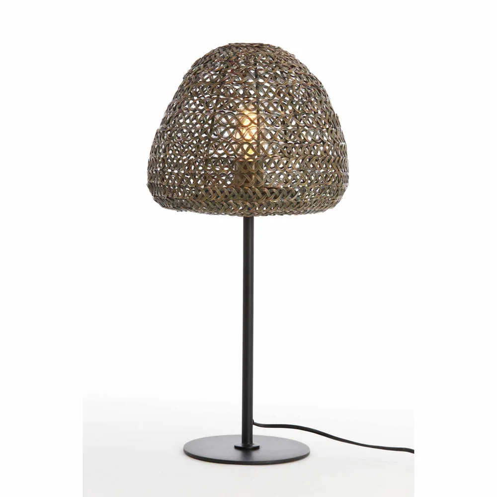 Light & Living tafellamp Finou - brons - Ø28cm