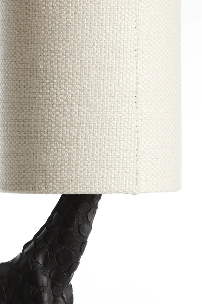 Light & Living tafellamp GIRAFFE - zwart - 28x20x68cm