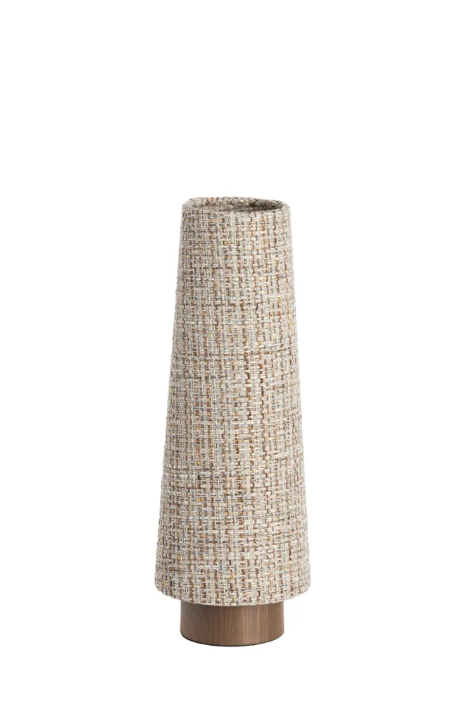 Light & Living tafellamp HOWIE - bruin - Ø15x42cm