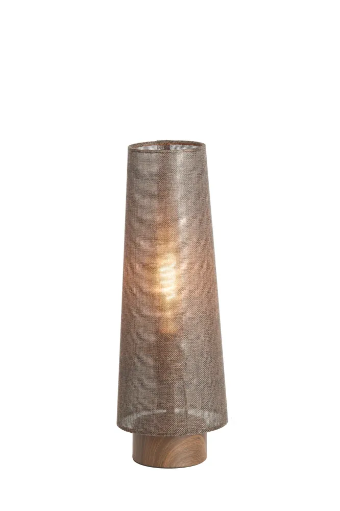 Light & Living tafellamp HOWIE - bruin - Ø15x42cm