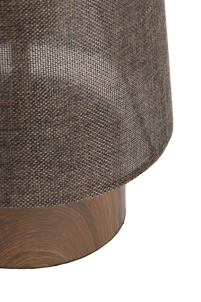 Light & Living tafellamp HOWIE - bruin - Ø15x42cm