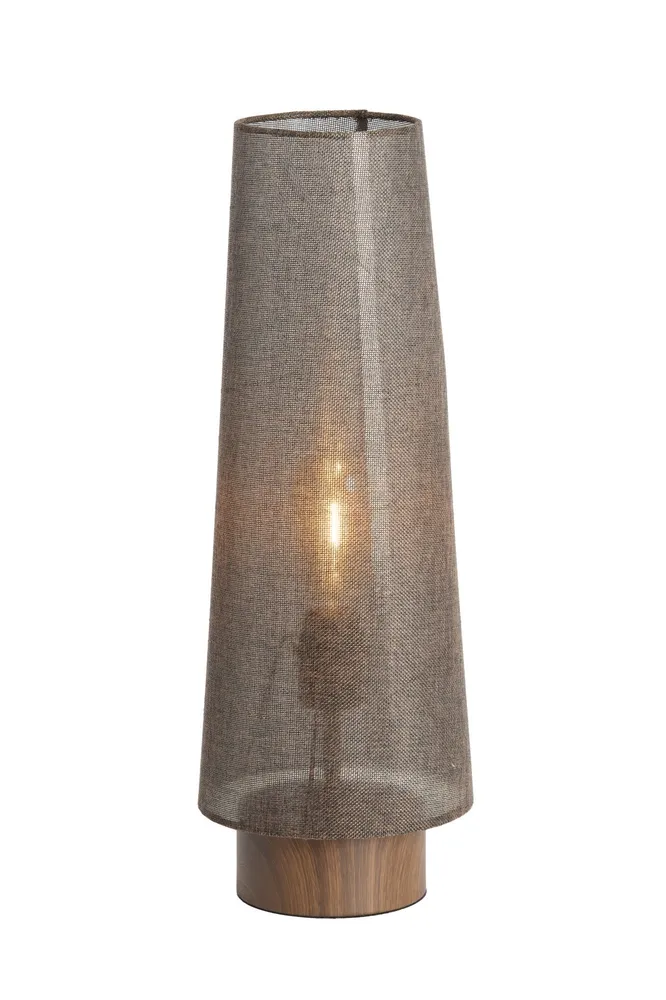 Light & Living tafellamp HOWIE - bruin - Ø19x52.5cm