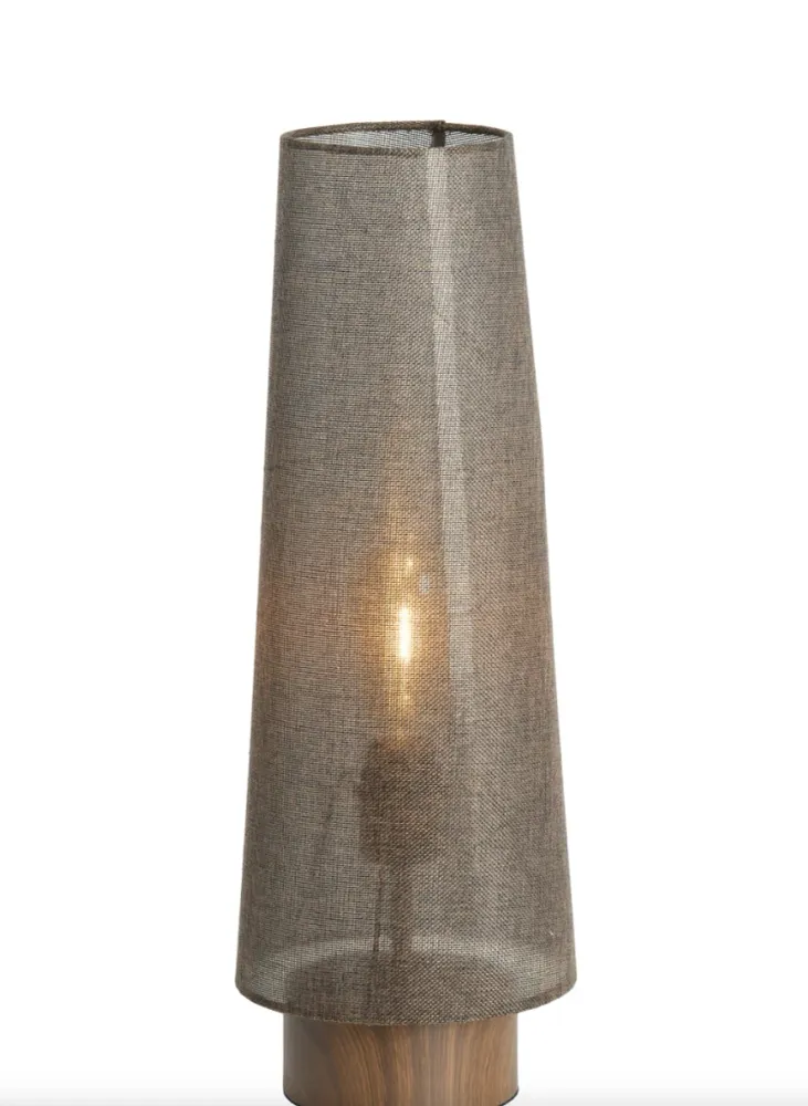 Light & Living tafellamp HOWIE - bruin - Ø19x52.5cm