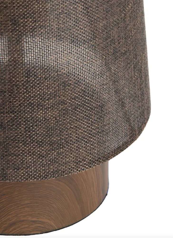 Light & Living tafellamp HOWIE - bruin - Ø19x52.5cm