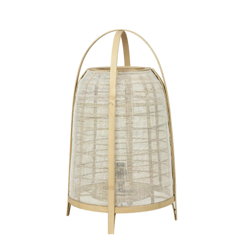 Light & Living tafellamp Jacinto - bruin - Ø34cm